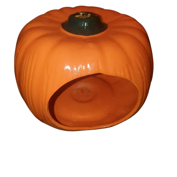 Vintage Pumpkin Candle Holder - Picture 3 of 3